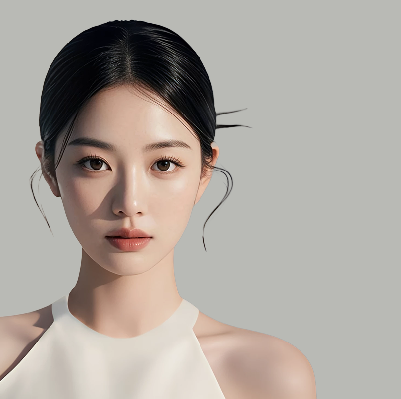 现代美学 RE4 眼部修复模特