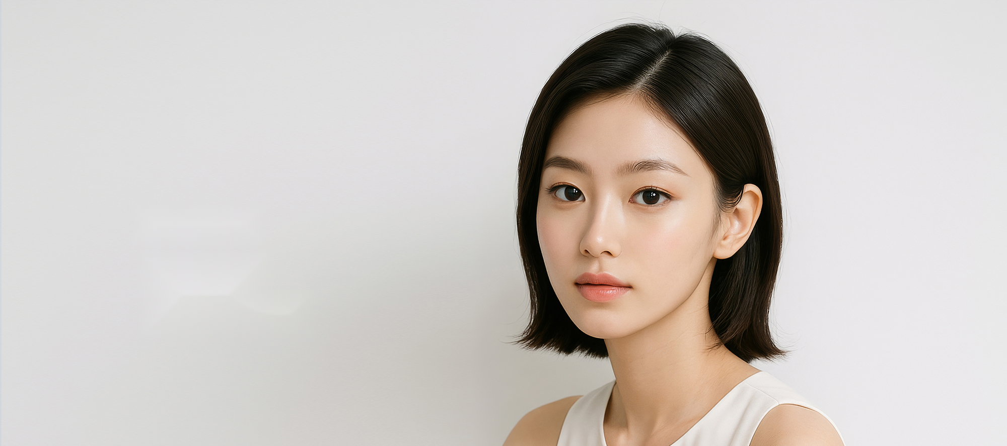现代美学下眼睑下至整形 — 拥有柔和清爽眼神的模特