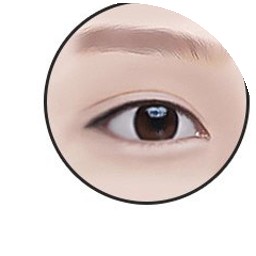 后眼角开大第5阶段 — 完成横向延展的清爽眼型
