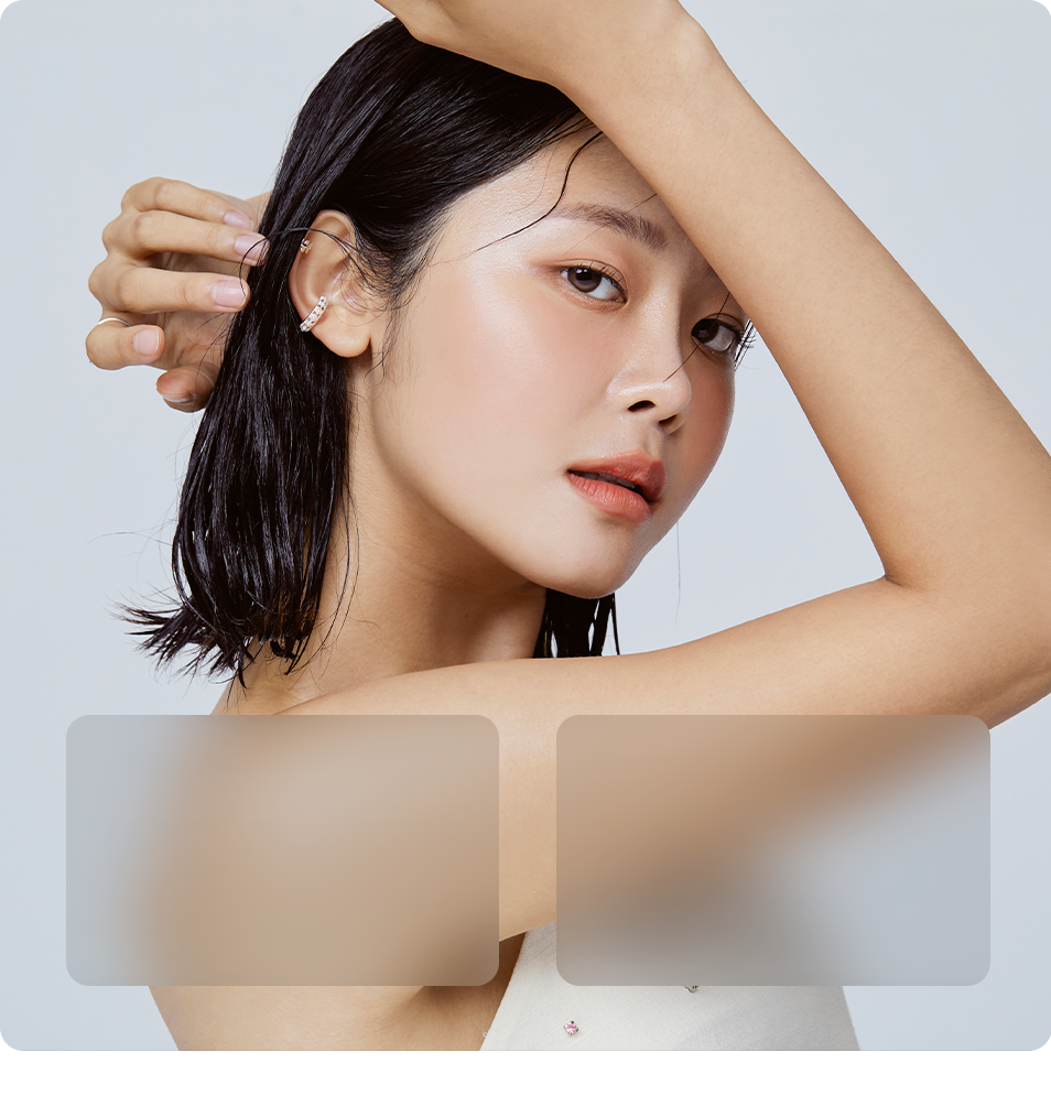 只抽取纯脂肪的吸脂技术实力 — 适用于多种部位改善线条