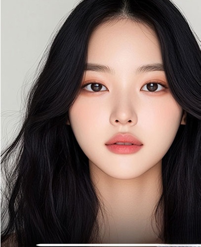 介绍现代美学切开双眼皮的移动端界面样机